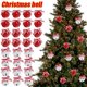 thumbnail image 2 of 12 cascabeles navideños con forma de copo de nieve, colgantes decorativos de metal, adornos para colgar en el árbol de Navidad, decoraciones para fiestas en el hogar de Año Nuevo 2025, 2 of 5