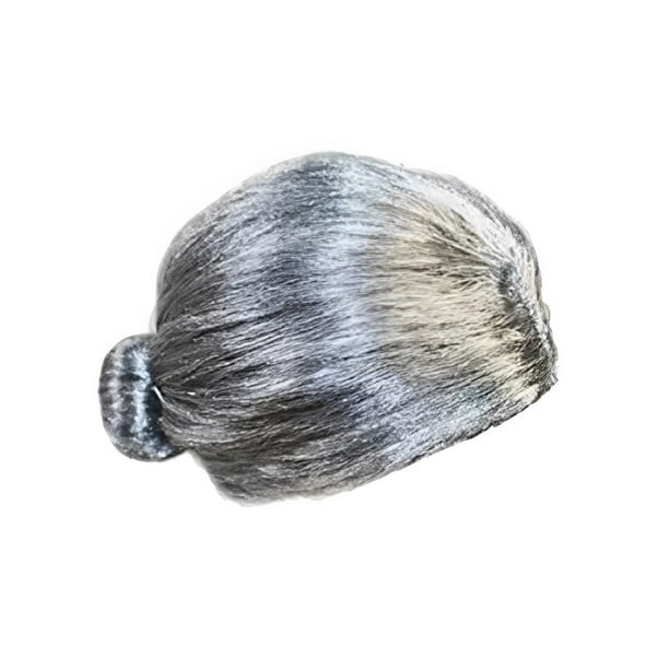 Vogacara Peluca Traje de personaje Temperamental Postizo Buena elasticidad Buena elasticidad Toupee Periwig Toque cómodo para Old Lady Grey Type2 NO2 Vogacara CE011474-02