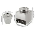 thumbnail image 4 of Intelligent Control 1.85-Gallon Automatic Pearl Cooker 10kg/22.05lb Wire Drawing, 4 of 19