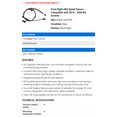 thumbnail image 2 of Front Right ABS Speed Sensor - Compatible with 2016 - 2020 Kia Sorento 2017 2018 2019, 2 of 2