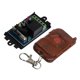 thumbnail image 2 of 433MHz Interruptor de telemando inalámbrico DC12V 1CH 10A Receptor transmisor para -puertas de cochera, automóviles, control Gloria Tablero de interruptor de control remoto, 2 of 5