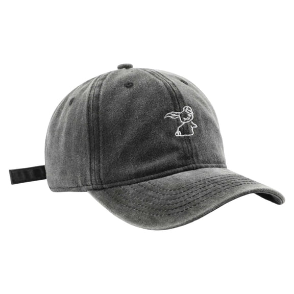 KANG Unisex Baseball Cap With Embroidered Design For Outdoor Activities Travel Hiking Casual Wear Lightweight Comfortable Adjustable Hat For Men Women