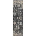 thumbnail image 2 of Addison Rugs Chantille Indoor/Outdoor Traditional Global Charcoal Machine Washable Runner Rug, 2'3" x 7'6", 2 of 8