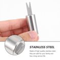 thumbnail image 4 of Zcyifa 10Pcs Cob Skewers Corn Holders Stainless Steel Fruit Picks, 4 of 10