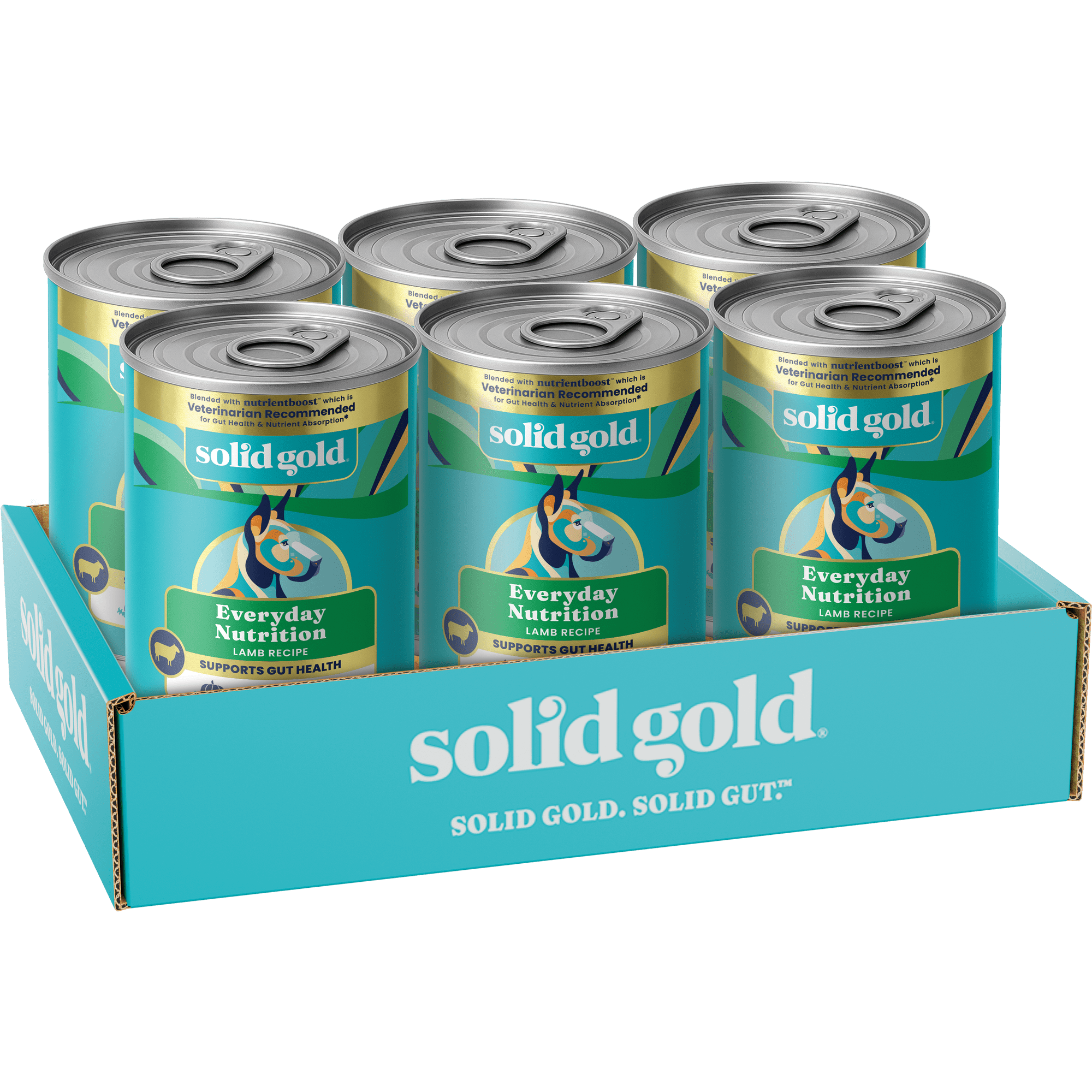Solid Gold Hund N Flocken Nutrient Boost Lamb, 12.5oz Can (Case of 6)
