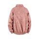 thumbnail image 5 of Ceisia Men's fashion casual solid color faux leather lapel zipper Gift coat pocket long sleeve outerwear, 5 of 7