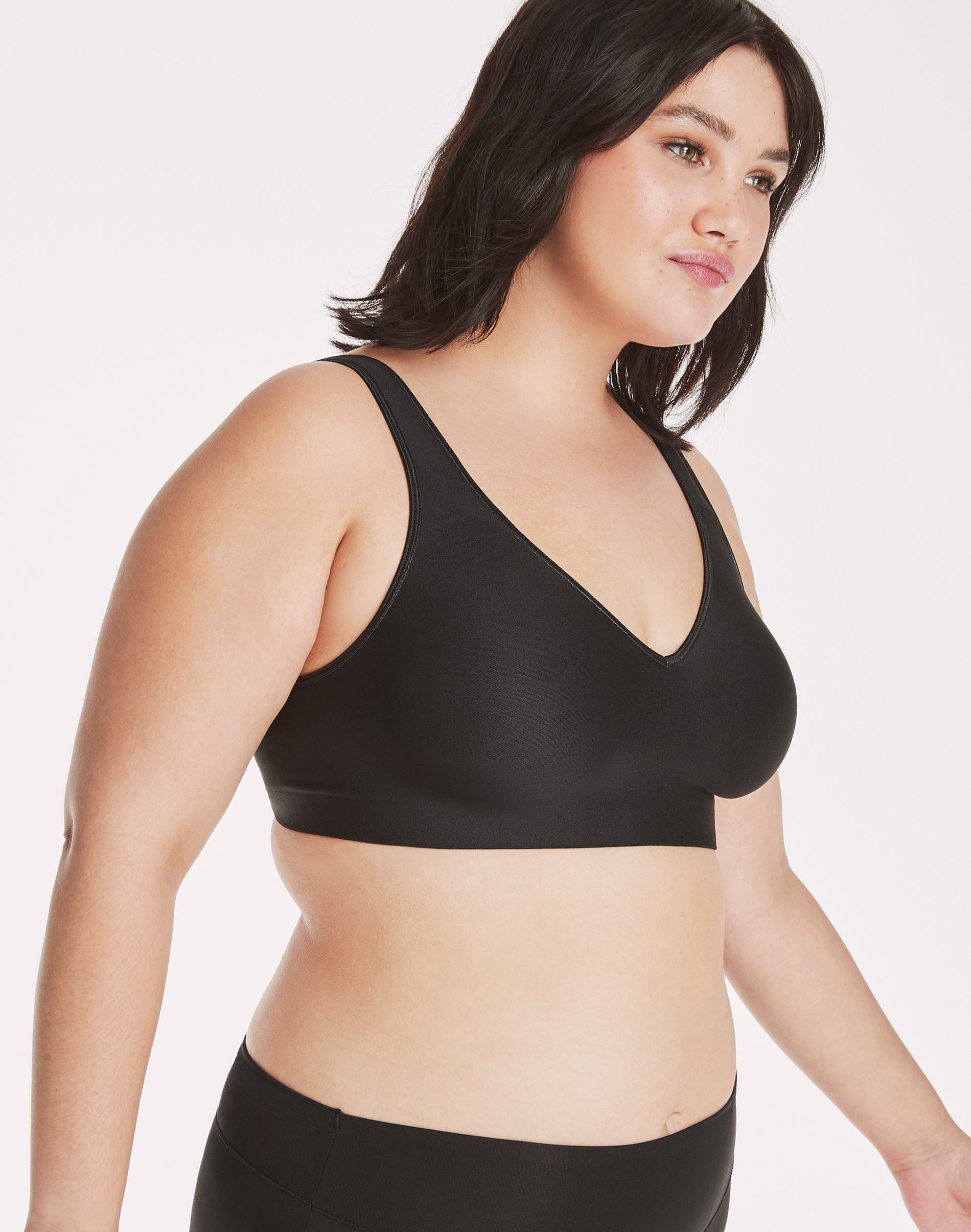 Hanes Smooth Comfort Women's Wireless T-Shirt Bra Moisture Wicking MHG796
