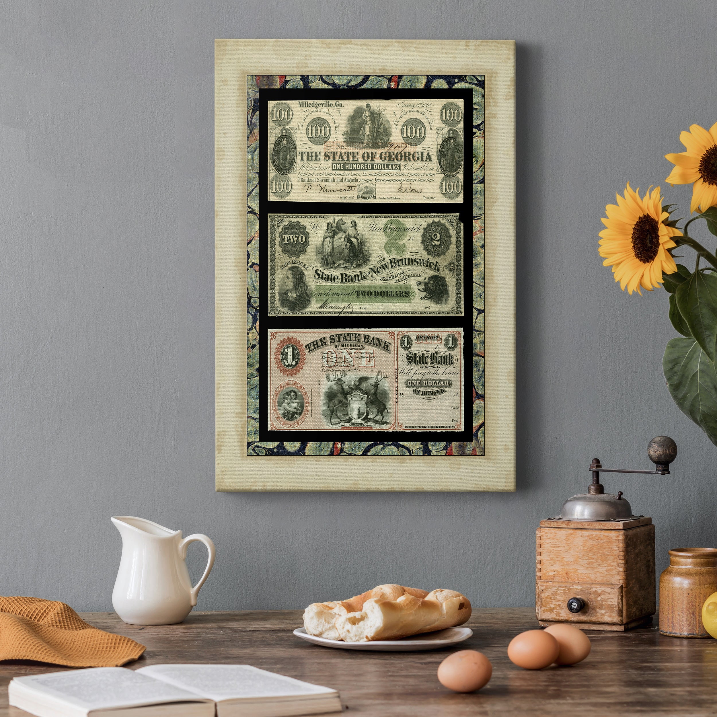Money Money Money I Premium Gallery Wrapped Canvas - Ready to Hang