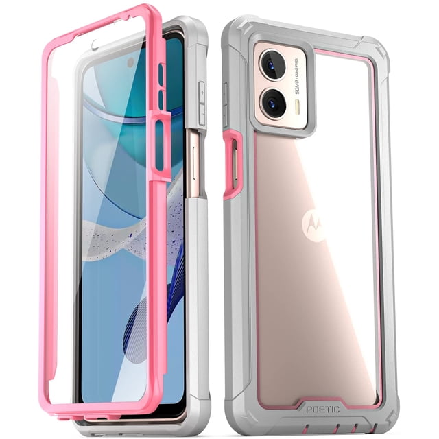 Funda Poetic Guardian para Motorola Moto G 5G 2023 Rosa