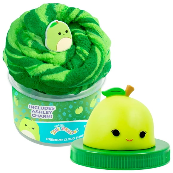 Slime Squishmallows Original Ashley The Apple 240 ml con 3 complementos