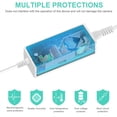 thumbnail image 5 of 18V 3A Power Adapter, Replacement for Cricut Cutting Machine Cricut Explore Air 2 Maker Explore Air Expression Expression 2 Create Cake Mini Original Power Supply with Power Cord White, 5 of 7
