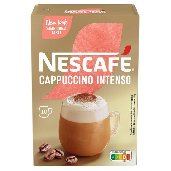 Nescafe Cappuccino Intenso 10 Packets 0.49 Ounce each