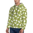 thumbnail image 2 of Hoodies for Men - Minimalist Funny Chicken Green Long Sleeve Comfrt Men'S Fashion Hoodies & Sweatshirts, Sweatshirts for Men Hoodies Pullover Clothing Clothes with Pouch, 2 of 7