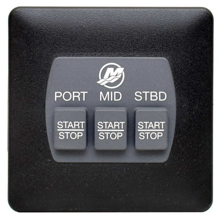 Mercury Quicksilver Boat Start / Stop Switch 8M0117138 | Triple Engine