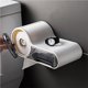 thumbnail image 3 of Dispensador De Papel, Soporte De Papel Higiénico De Plástico, Caja De Papel Higiénico Para Baño, Caja De Almacenamiento Montada En La Pared, Estante Dispensador De Inodoro Cateissary HA015305-00, 3 of 7