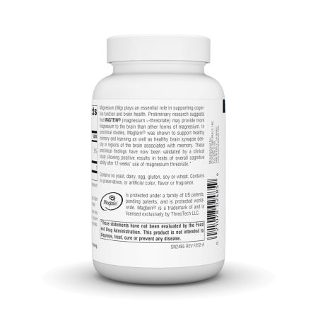 ソースナチュラルズ マグテイン L-トレオン酸マグネシウム 667mg 90粒 カプセル Source Naturals Magtein Magnesium L-Threonate Capsules ミネラル