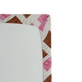 thumbnail image 3 of Ambesonne Chocolate Emoji Fitted Sheet, Pop Art Sweets Fun, King Size, Eggshell Pale Pink Umber, 3 of 3