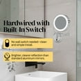 thumbnail image 6 of Neo Modern LED Lighted Wall Mirror - Hardwired, 6 of 8