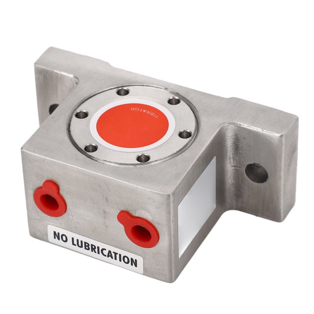 Pneumatic Air Vibrator, Practical Inlet Outlet Thread G1/8in Rugged 304 Stainless Steel Corrosion Resistance Stable Pneumatic Turbine Oscillator For Workshop
