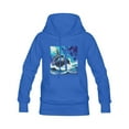thumbnail image 3 of Unisex Graphic Hoodie Sweatshirt - Voyage - Royal - Long Sleeve, 3 of 4