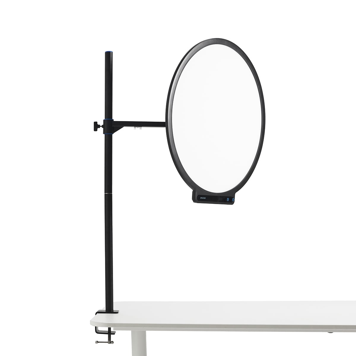 amaran Verge Max 22" 60W Bi-Color Circular LED Light Panel, Charcoal, with Base Stand