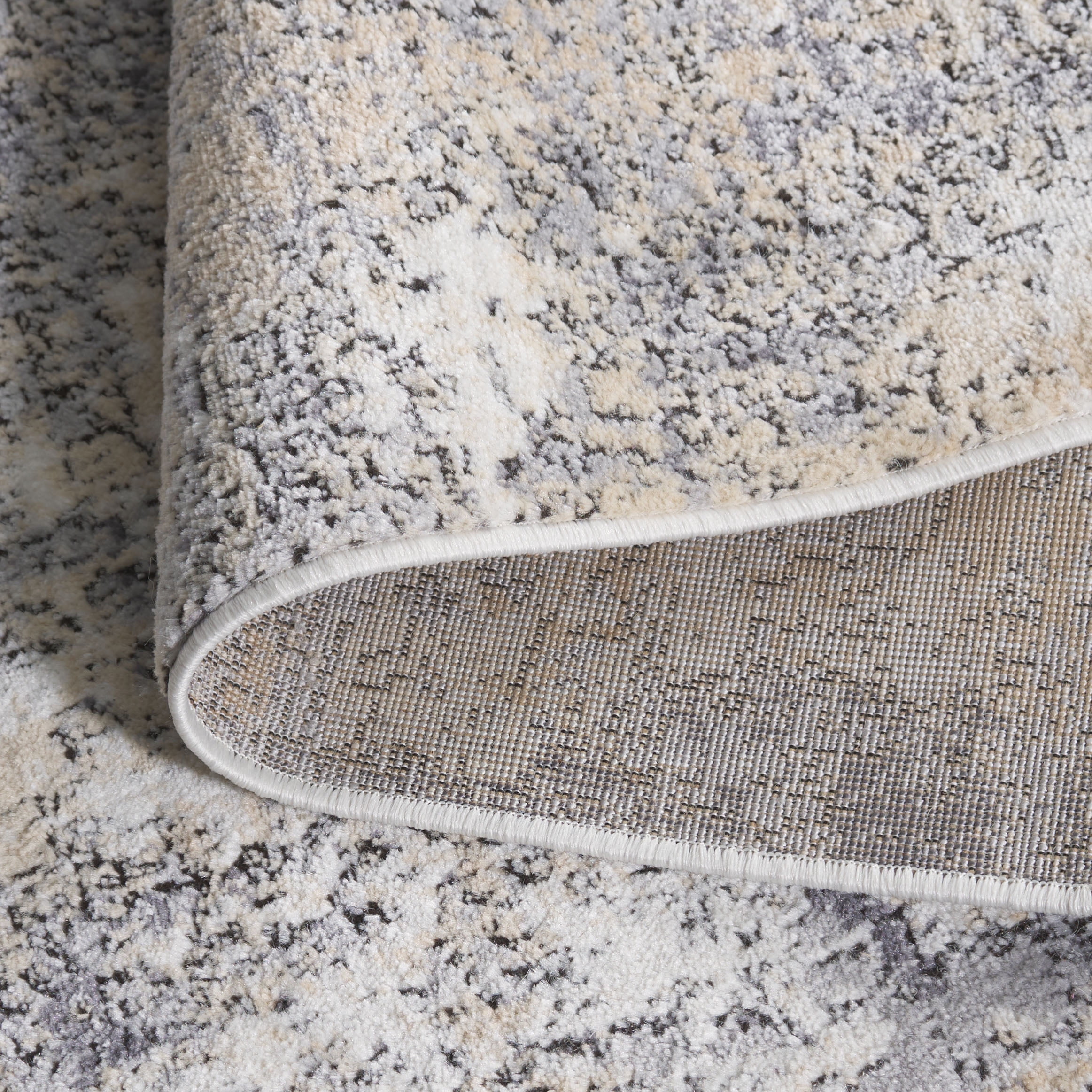 SAFAVIEH Amelia Boyce Abstract Area Rug, Gray/Gold, 8' x 10'