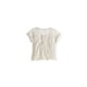 thumbnail image 2 of Camiseta gráfica recortada con espalda de encaje para mujer de Aeropostale, beige, grande, 2 of 2