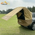 thumbnail image 4 of LADUTA Car Trunk Tent Sunshade Rainproof Shade Awning Tent for Car Self-Driving Tour Barbecue Outdoor Camping Brown, 4 of 8