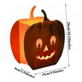 thumbnail image 2 of 10-Pack Luminary Bags Halloween Pumpkin Paper Luminary Bags, Flame Resistant Candle Lights Bags, Paper Lantern Luminary Bags with Pumpkin Patterns for Halloween Party Decor, 2 of 6
