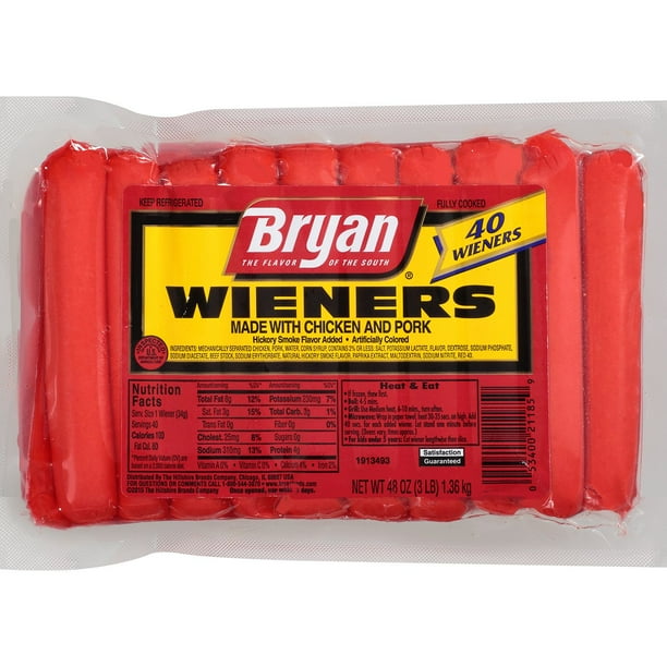 邦楽 wface hot beefsandwiches Bryan Wieners 40 ct. - Samsclub.com