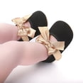 thumbnail image 3 of Baby Girls Bow Soft Soles Lovely Toddler Anti-Slip Princess Shoes, 3 of 8