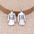 thumbnail image 3 of K-KED 70 Pcs Tibetan Silver Army coat Charms Pendant 23X11MM DIY Delicate Jewelry Making C11502-Tibetan Silver, 3 of 6