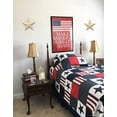 thumbnail image 3 of Metal Patriotic Old Glory Americana Flag Barn Star Wall Decor July of 4th Independence Day Decor, 3 of 4