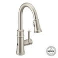 thumbnail image 2 of Moen 7260EWBL Belfield Touchless 1-Handle Pull-Down Sprayer Kitchen Faucet in Matte Black, 2 of 7
