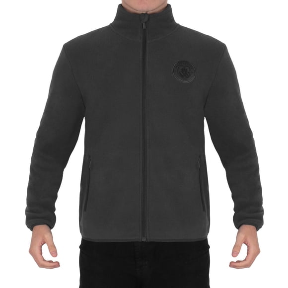 Manchester City FC Mens Crest Fleece Jacket