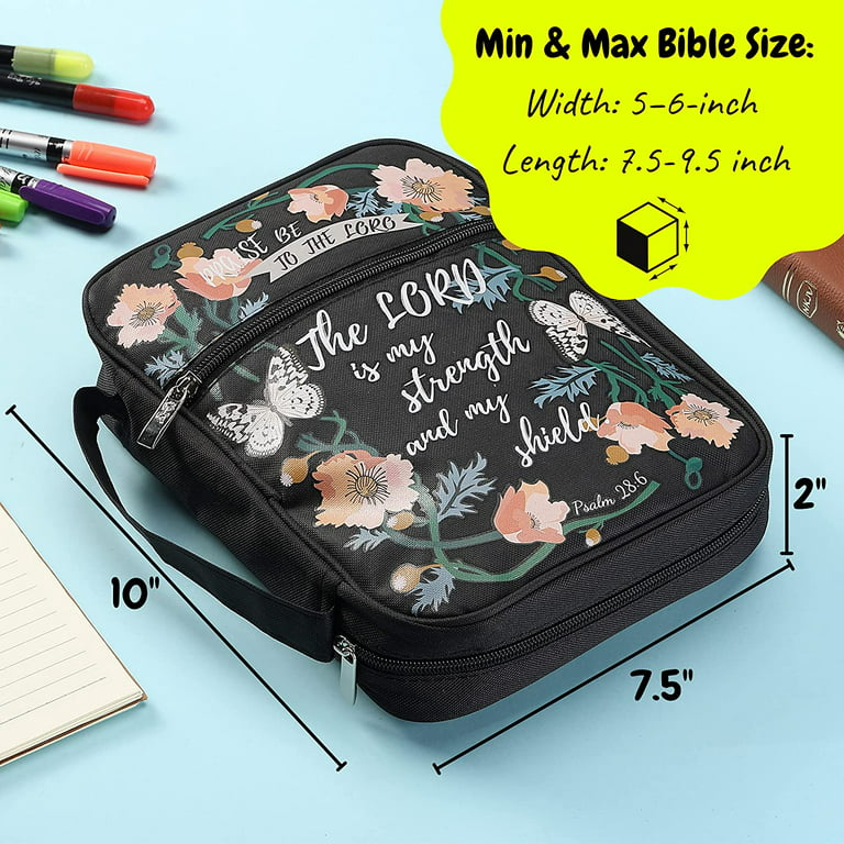 Mr. Pen- Bible Case, Boho Theme, Bible Covers for Women, Bible Cover, Bible Bag, Bible Covers for Girls, Bible Carrying Case for Women, Bible Holder