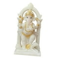 thumbnail image 2 of Estatua del dios hindú Ganesha, figura de centro de mesa, obra de , artesanía, escultura de Buda para decoración de mesa de oficina, 2 of 8