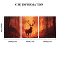 thumbnail image 3 of Shadudu Deer Modern Prints Set of 3 for Living Room Bedroom Office Wall Decor 12x16 Inches Unframed 12"x16"x3pcs, 3 of 6