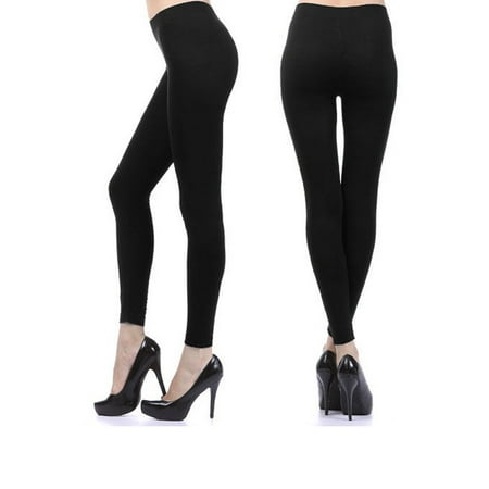 Cropped Stretch Tights - Womens Ankle Length Footless Tights Pantyhose Seamless Stretch Opaque Colors !