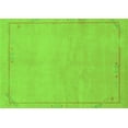 thumbnail image 1 of Ahgly Company Indoor Rectangle Abstract Green Modern Area Rugs, 5' x 7', 1 of 4