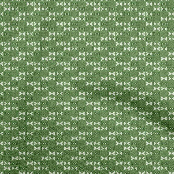 oneOone Polyester Spandex Green Fabric Block Diy Clothing Quilting Fabric Print Fabric By Yard 56 Inch Wide-OQ