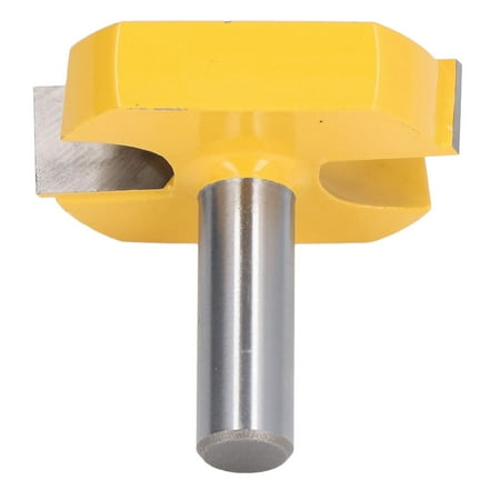 

OTVIAP Cleaning Bottom Bit Cleaning Bottom Bit 1/2in Shank Woodworking Router Milling Cutter Grooving Tool Dia 57mm Woodworking Milling Cutter