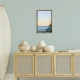 thumbnail image 3 of Stupell Industries Serene Beach Sunset Landscape Photography Brown Floater Framed Canvas Art Print Wall Art, 17 x 25, 3 of 10