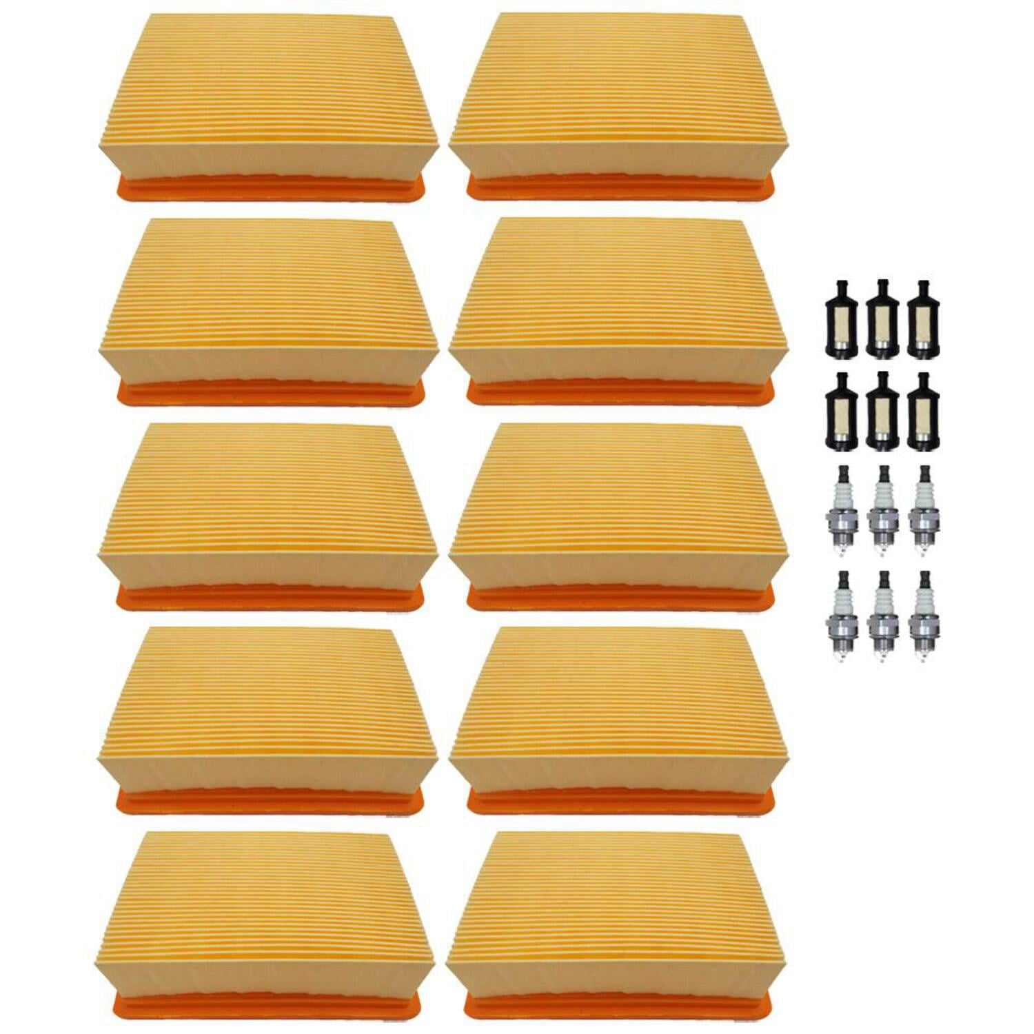 Air Filter And Tune Up Kit Bundle For Stihl BR350 BR450 SR440 Fits 4223 141 0300