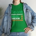 thumbnail image 7 of I'm Irish Therefore Fluent In English Sarcasm Smartassism Shirt - ID: 1721, 7 of 7