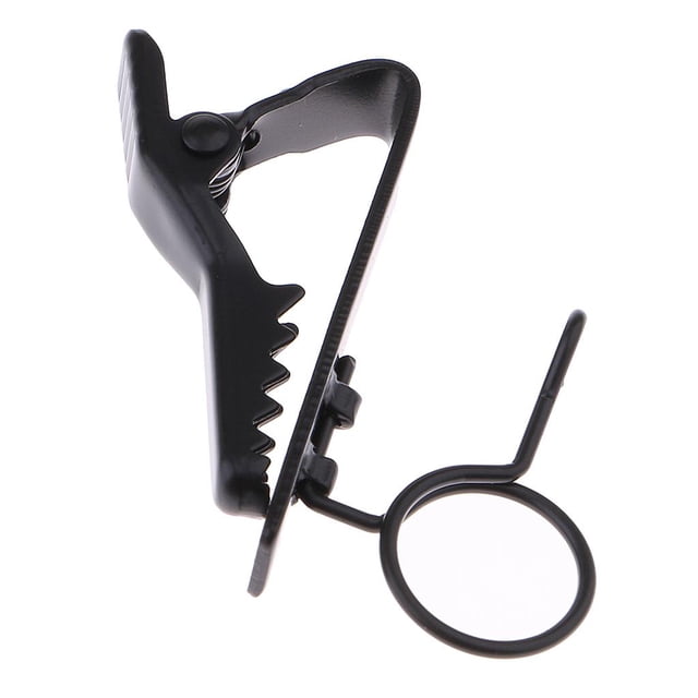Milaget Type Mini 10mm Microphone Lapel Tie Clip Holder for Chat Meeting Interview