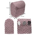 thumbnail image 5 of Abstract Pink Lounger Chair Bag, Cheetah Animal Skin Pattern Smoothly Continuous Illustration, High Capacity Storage with Handle Container, Lounger Size, Blush Charcoal Grey White, by Ambesonne, 5 of 5
