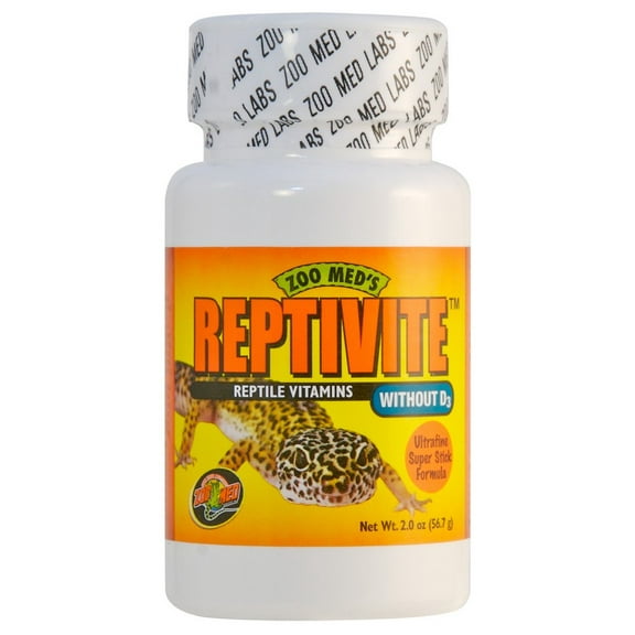 Zoo Med ReptiVite without D3 Reptile Vitamin Powder 2-Ounce