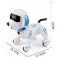 thumbnail image 2 of Jouet Chien Robot Rc, Animal de Compagnie Robot Interactif avec Commande Vocale et Fonctions Électroniques de Cascade, Chiot Robotique Télécommandé pour Enfants de 6 à 10 Ans, 2 of 2