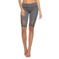 thumbnail image 4 of Pantalones cortos Macarena Gym Yoga Half Pants gris para mujer, 4 of 8